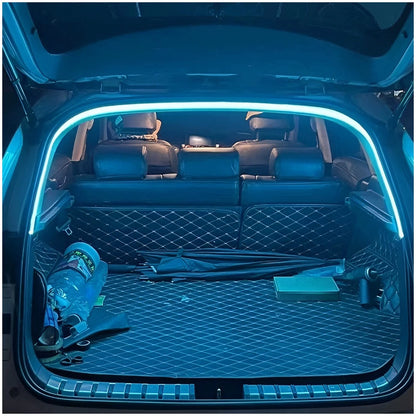 4M LED Trunk Light Strip for Car SUV Truck - Ice Blue