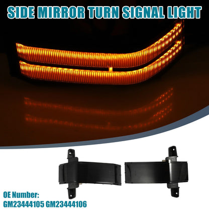 1 x Side Mirror Turn Signal Light for Cadillac Escalade Yellow