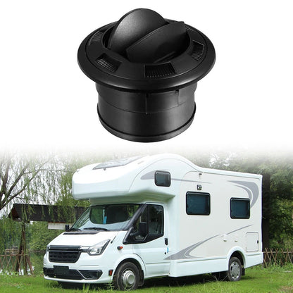Rotatable Air Conditioning Vent 75mm Black for Webasto/Eberspacher Heater