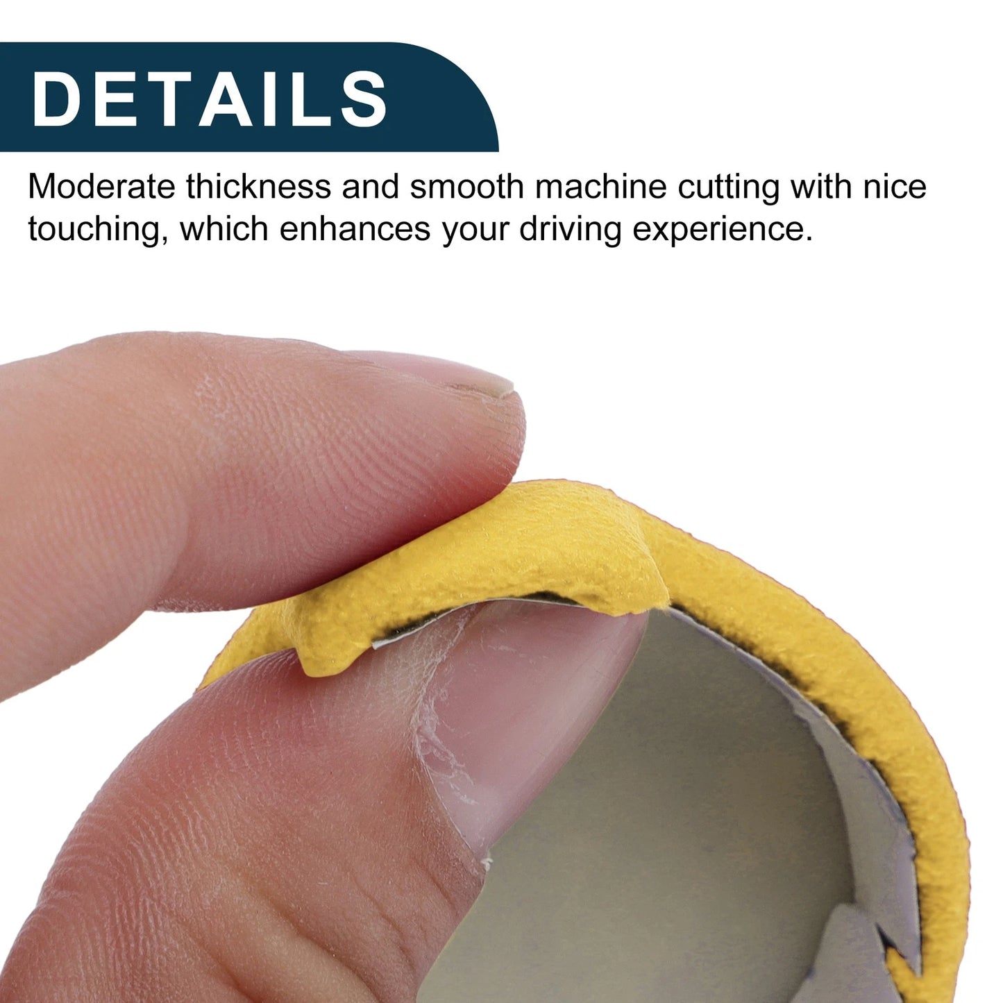 Yellow Gear Shift Knob Cover for Ford Mustang (2015-2021)