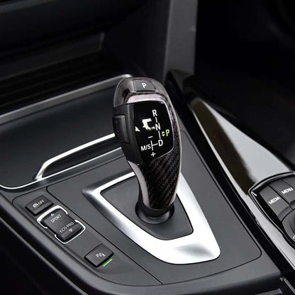 Carbon Fiber Gear Shift Knob Addon Cover Caps For BMW 1 2 3 4 5 7 Series X3 X5