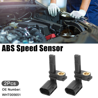 2 x Front Left Right ABS Sensors for Volkswagen Touareg (2011-2016)