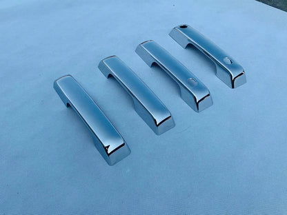 Chrome Door Handle Lid Frame Cover Trim for Ford F150 (2021-2023) 4 x pcs