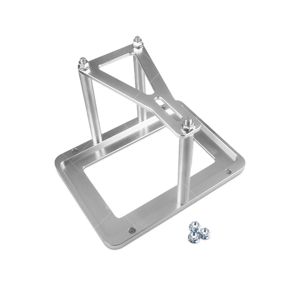 Aluminum Billet Battery Tray Hold Down Relocation Box for Universal (N/A)