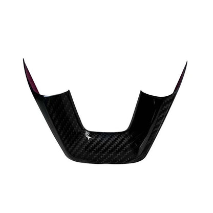 Carbon Fiber Steering Wheel Bottom Cover Trim for Honda Civic 11th 2022+