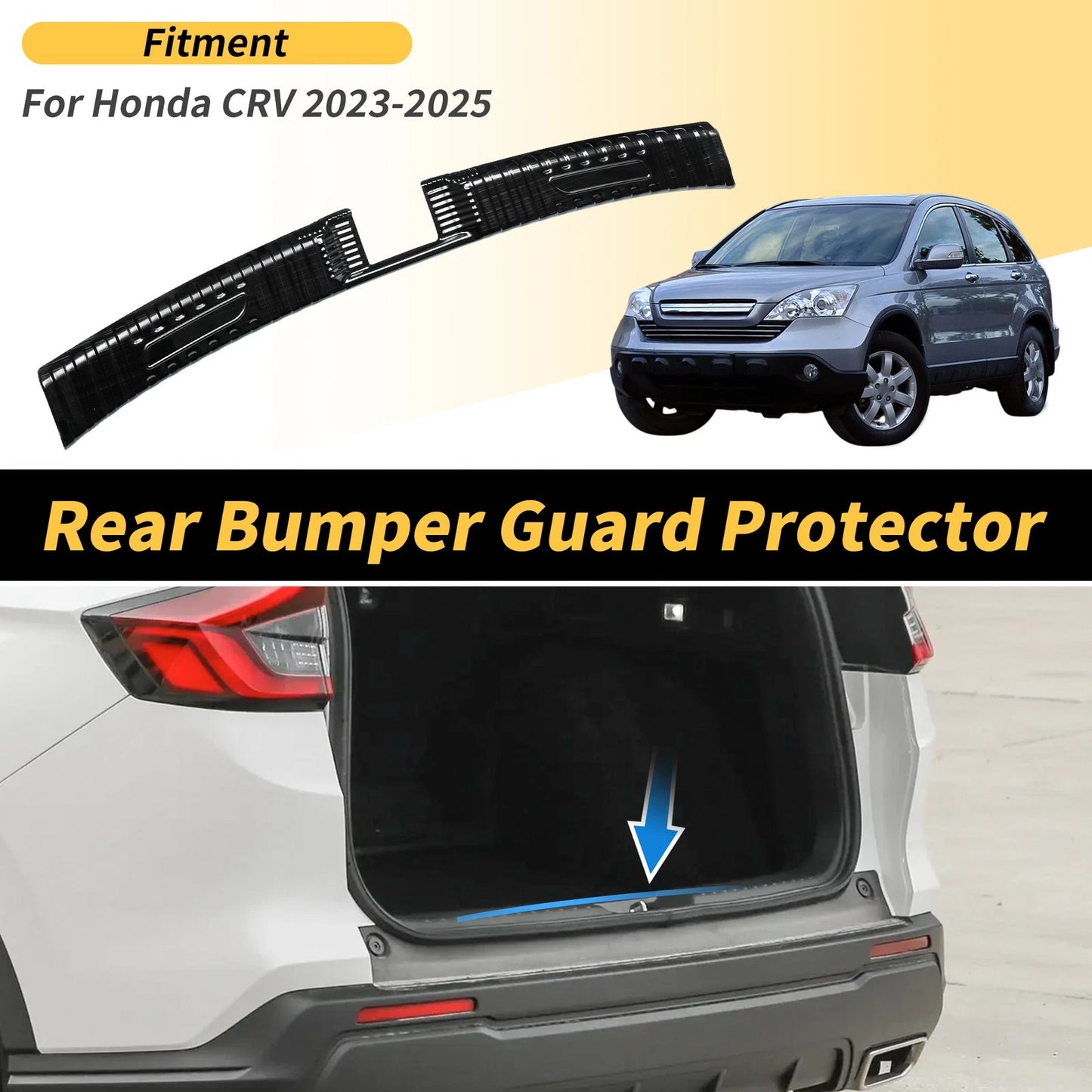 Bumper Guards 1 x Titanium Tone for Honda CRV (2023-2025)