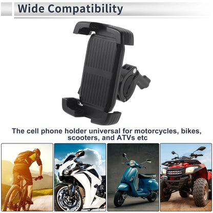 Phone Mount Holder / 4.7-7.2 in / Handlebar Mount for Motorcycle