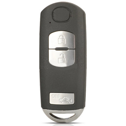 Button Car Remote Control Key Shell for Mazda 3, CX-5, CX-3 (2013-2017)