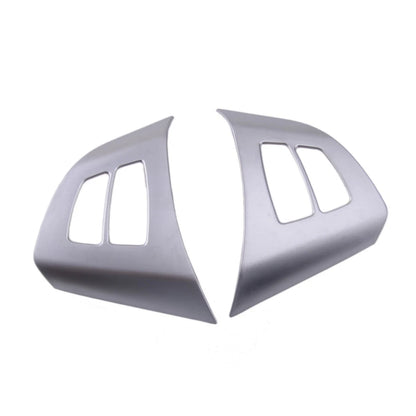 2 x Chrome Steering Wheel Knob Covers for BMW X5 E70 (2008-2013)