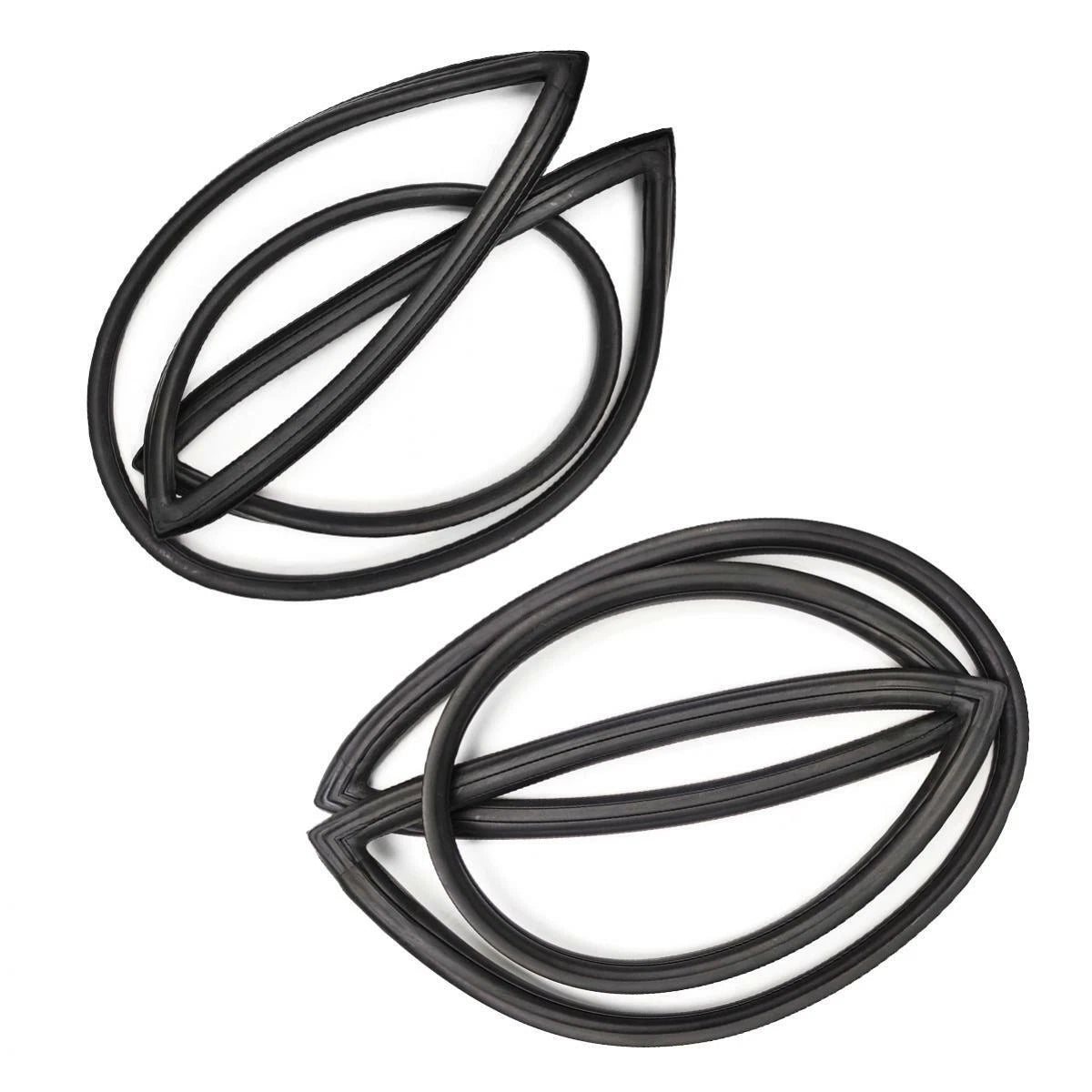 Windshield Rubber Weatherstrip Front Rear Fits Datsun 1200 Sunny B110 Sedan D06