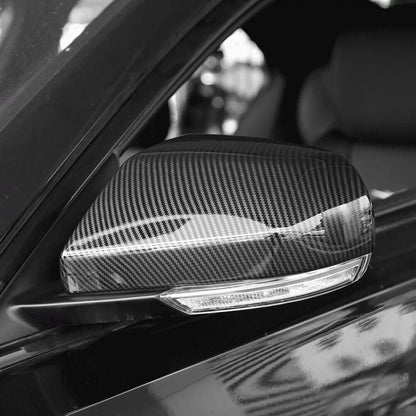 ABS Carbon Fiber Rearview Side Mirror Cover Trim for Cadillac CT4 (2020–2023)