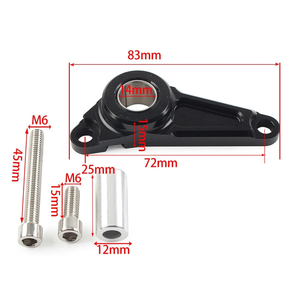 CNC Shifting Gear Stabilizer for Honda CBR600RR 2021-2023, Aluminum, Red