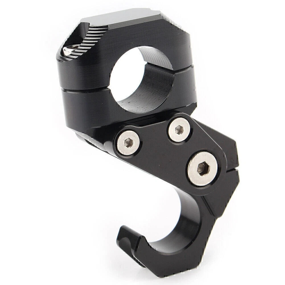 22MM Handlebar Hook Helmet Luggage Bag Hanger for Suzuki Scooter Black