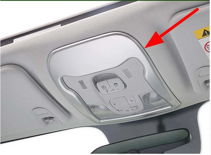 Interior Reading Light Frame Cover Trim for Jeep Renegade (2015-2018)