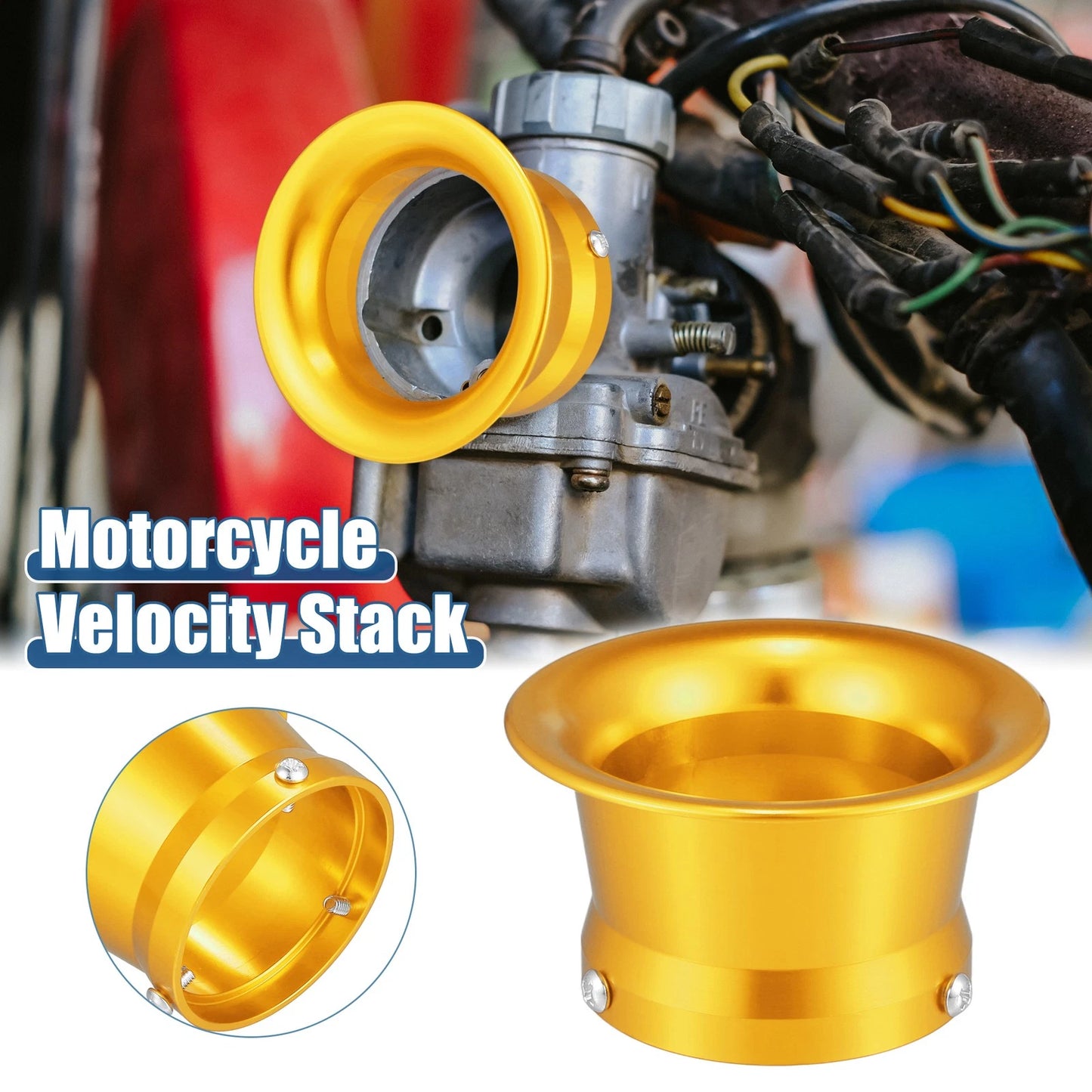Carb 55mm Velocity Stack for Motorbike ATV