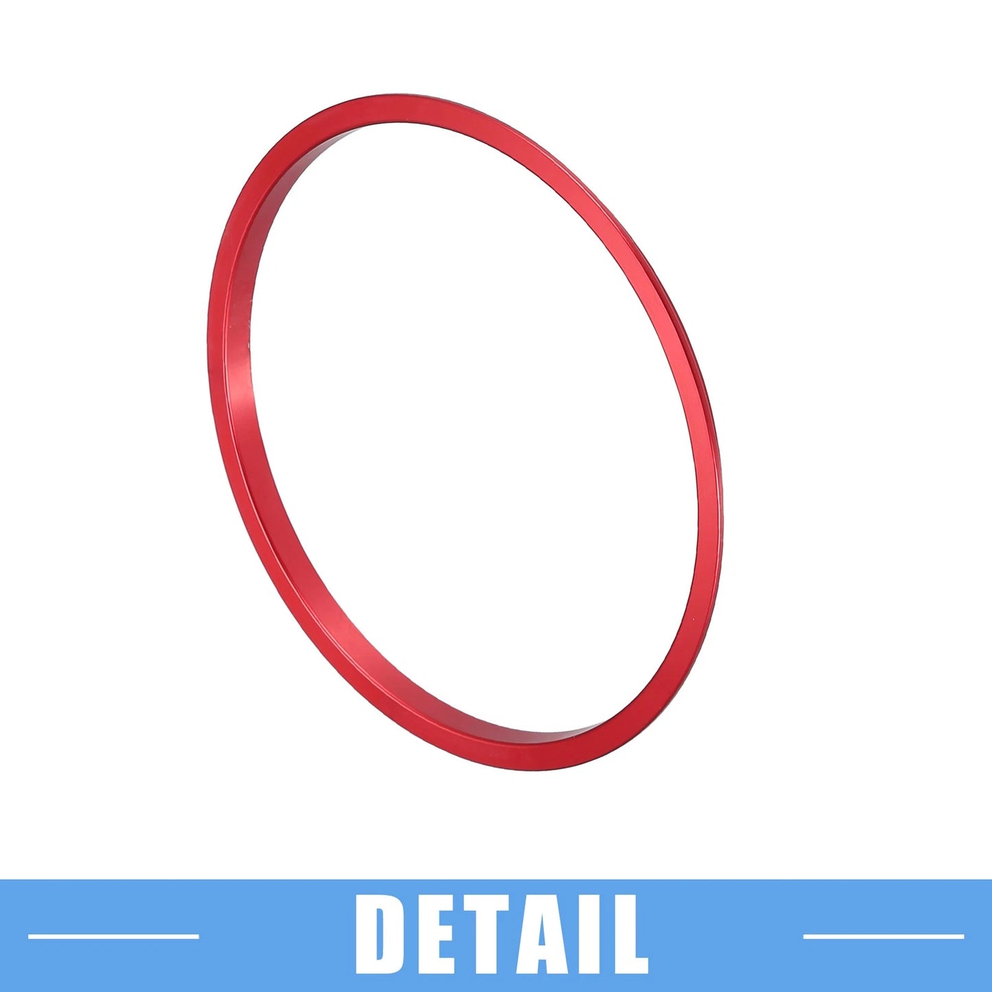 4 Pcs AC Vent Ring Cover Trim for Toyota Tacoma (2016-2024) Aluminum Red