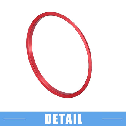4 Pcs AC Vent Ring Cover Trim for Toyota Tacoma (2016-2024) Aluminum Red