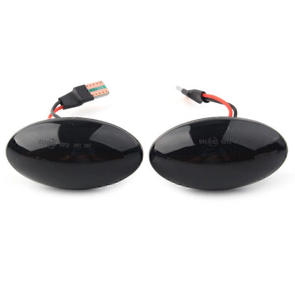 LED Black Dynamic Side Marker Lights for Mini Cooper R50 R52 R53 (2001-2008)
