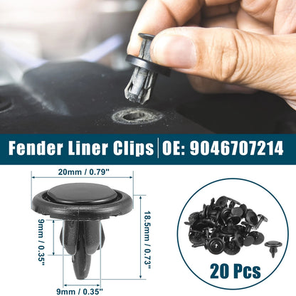 Fender Liner Clips 20 Pcs for Toyota Avalon
