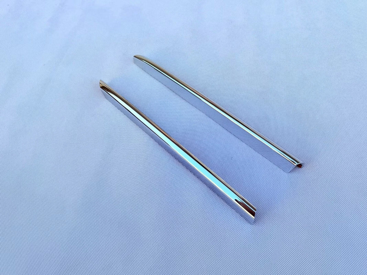 Chrome Front Centre Grille Mesh Cover Trim for Toyota Grand Highlander (2024-2025)