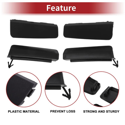 Front Tow Hook Cover for Toyota RAV4 XA50 (2019-2023) Black