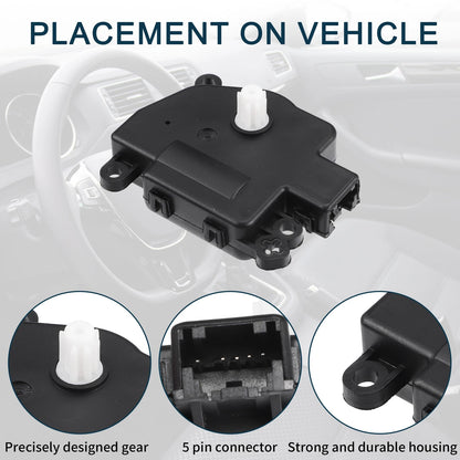 2 x HVAC Heater Blend Door Control Actuator for Ford Fusion (2013)