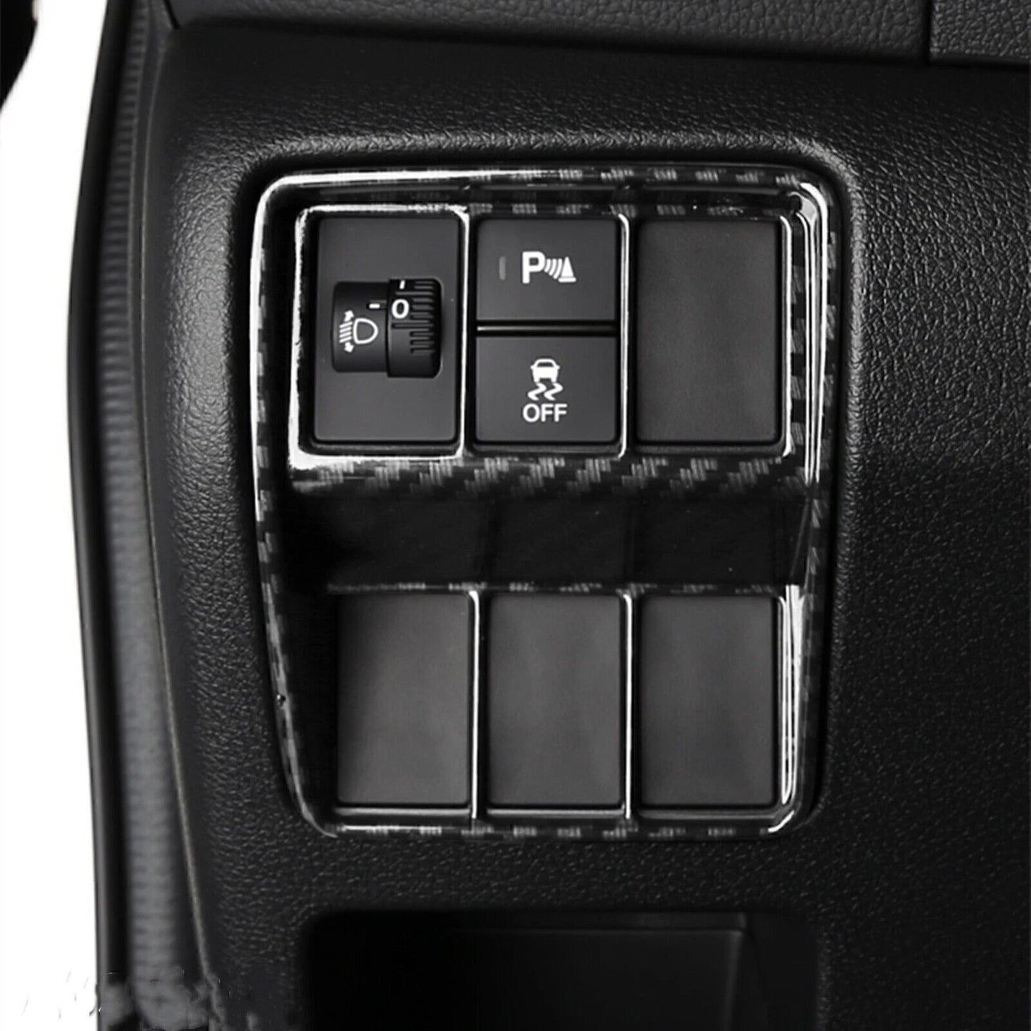 1x Head Light Switch Panel Cover Trim for Honda CR-V (2017-2022)