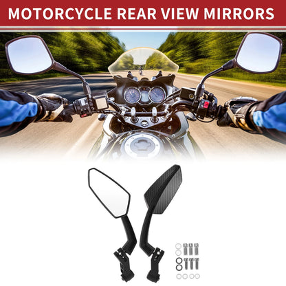 M8/M10 Motorcycle Rear View Mirrors 1 Set for M8/M10