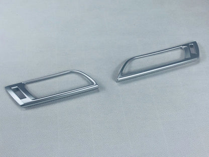 Front Side Air Vent Outlet Cover Trim for Toyota Sienna (2021-2023) 2 x ABS Matte