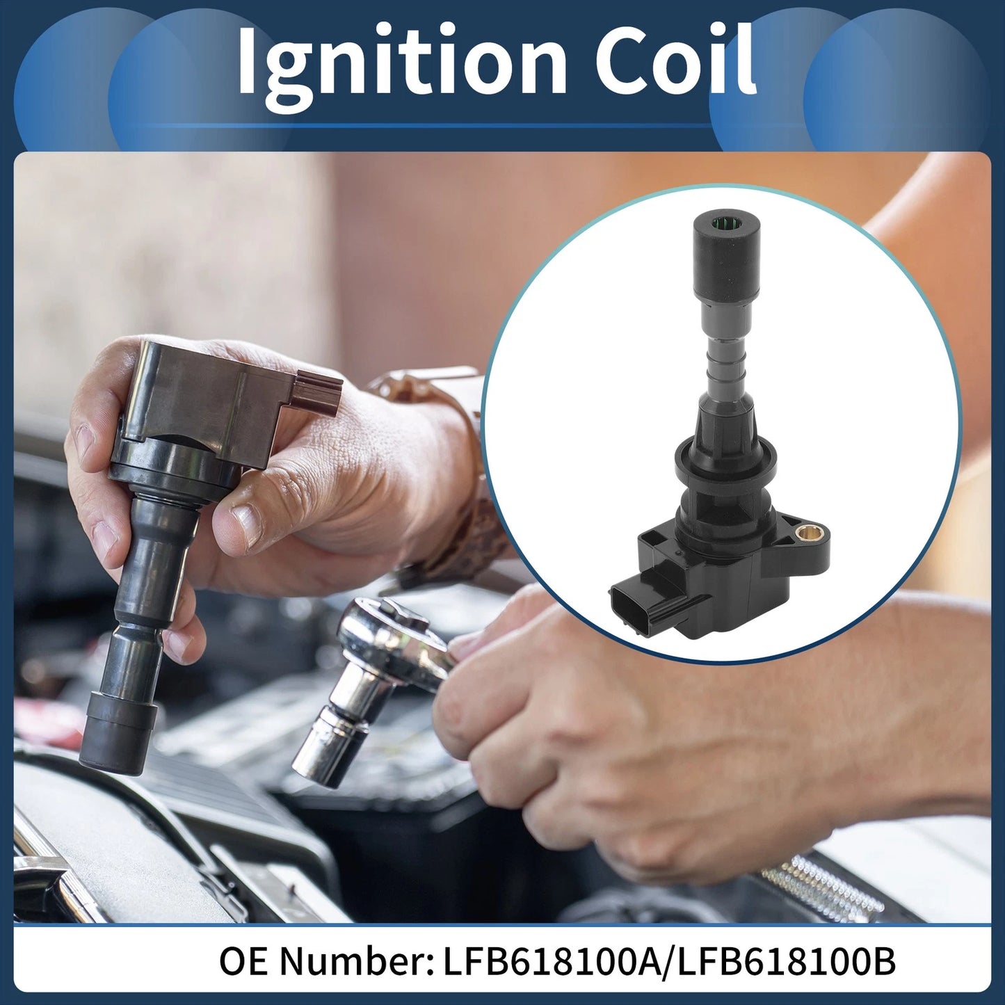 Ignition Coil Pack for Mazda 5 2.3L L4 (2006-2007)
