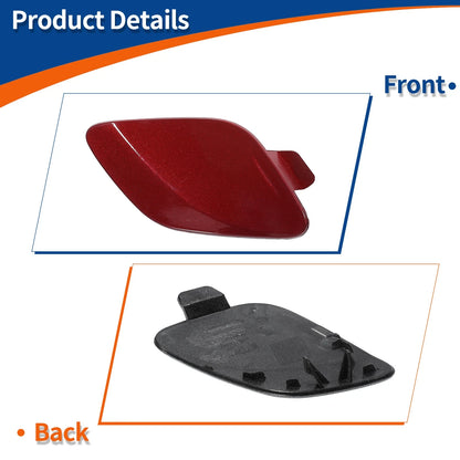 Front Right Tow Hook Cover for Volvo S60 (2011-2013) - Red
