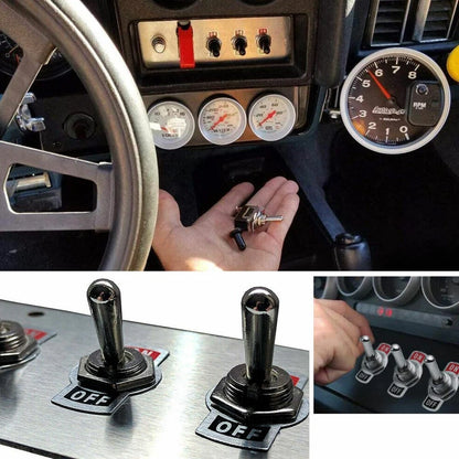 5x Toggle Switch 12V ON/OFF for Car Dash Light Marine Boat