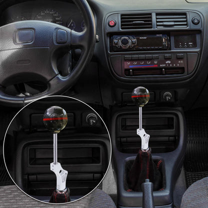 Gear Shift Knob Extender for Honda EG EK Silver Tone M10X1.5 (1992-2000)