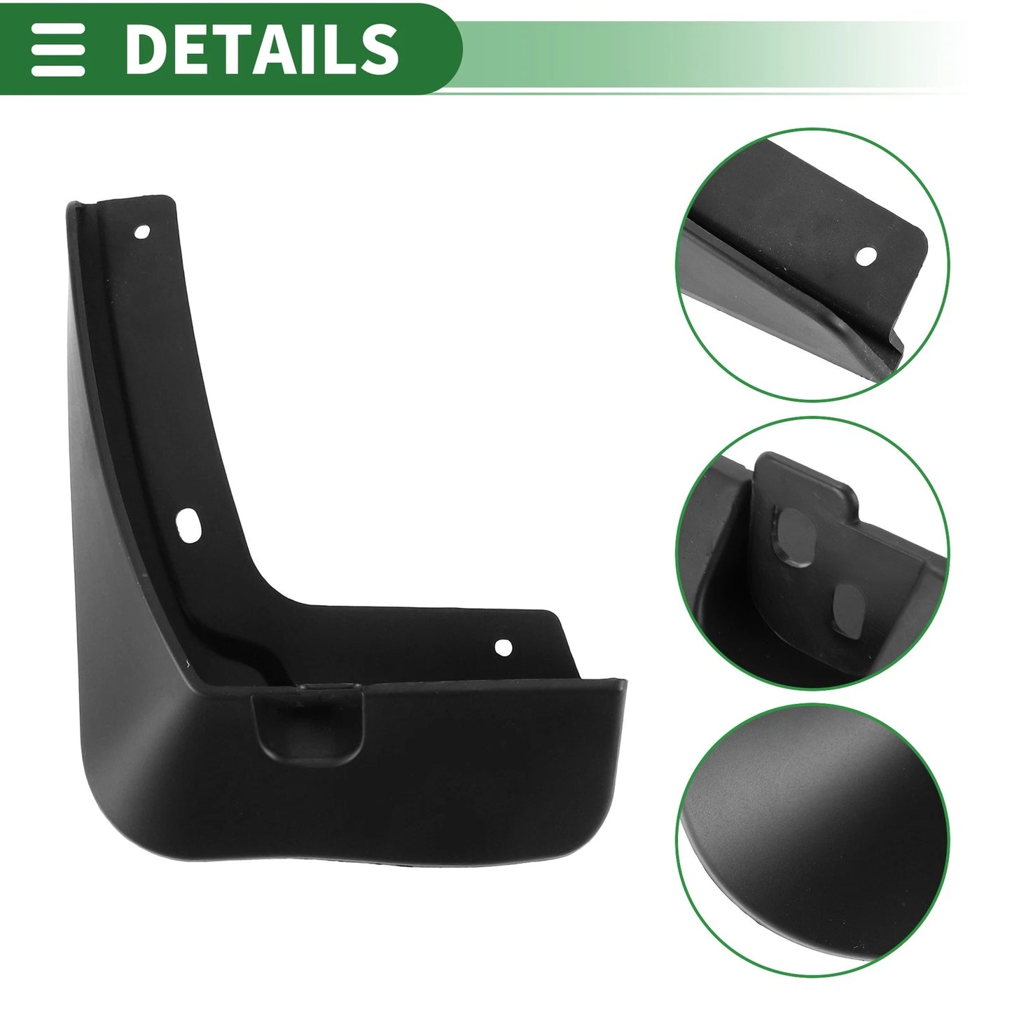 Mud Flaps Splash Guards for Kia Pegas (2017-2024)