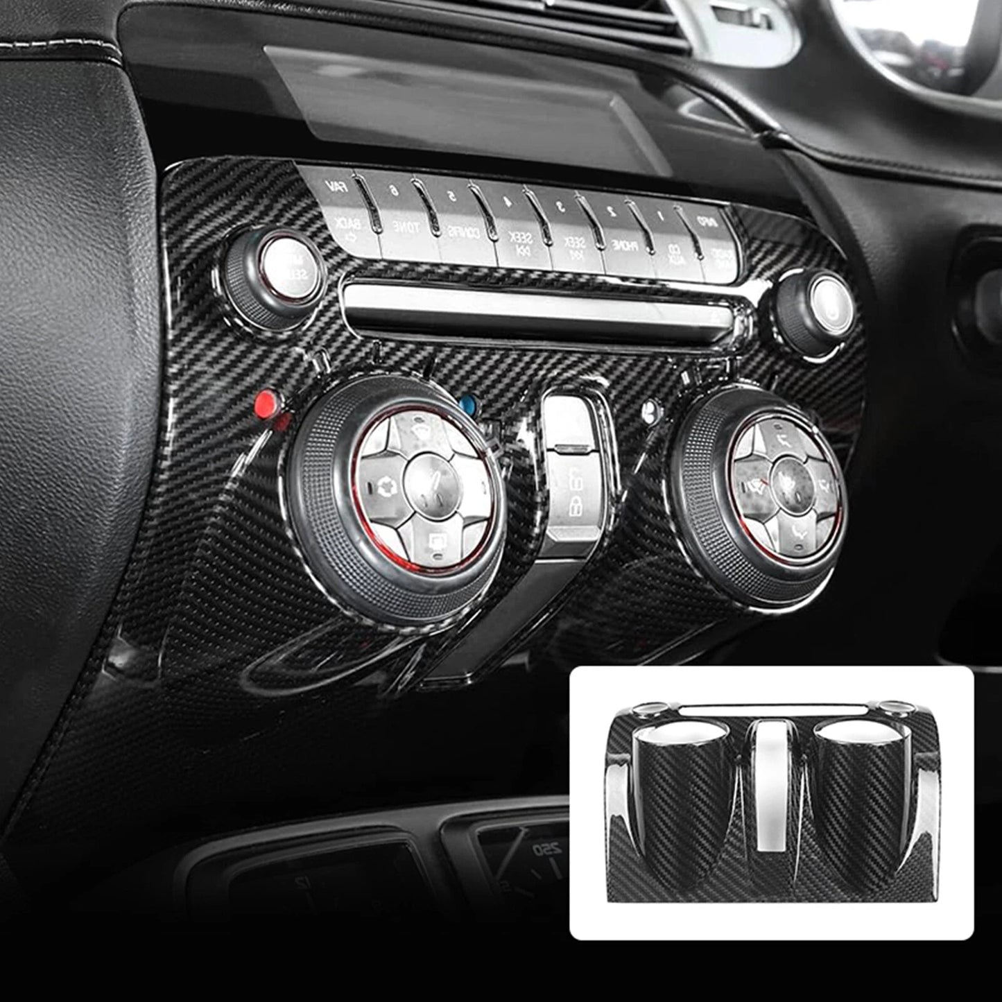 Center Console Panel Cover Trim for Chevrolet Camaro (2010-2015)