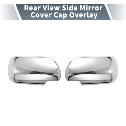 Rearview Mirror Cover Overlay Chrome for Suzuki Grand Vitara (2006-2014)