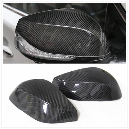 Carbon Fiber Mirror Covers for 2014-2023 Infiniti Q50 Q60 QX30 Q70 (14-23)