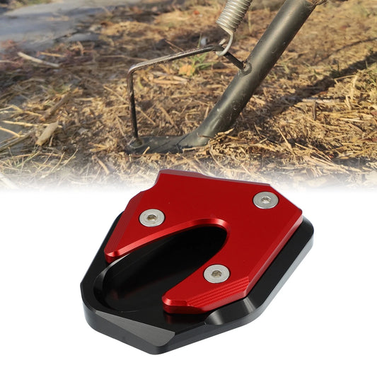 Kickstand Enlarge Plate Pad Aluminum Alloy Red for Suzuki GSX250R