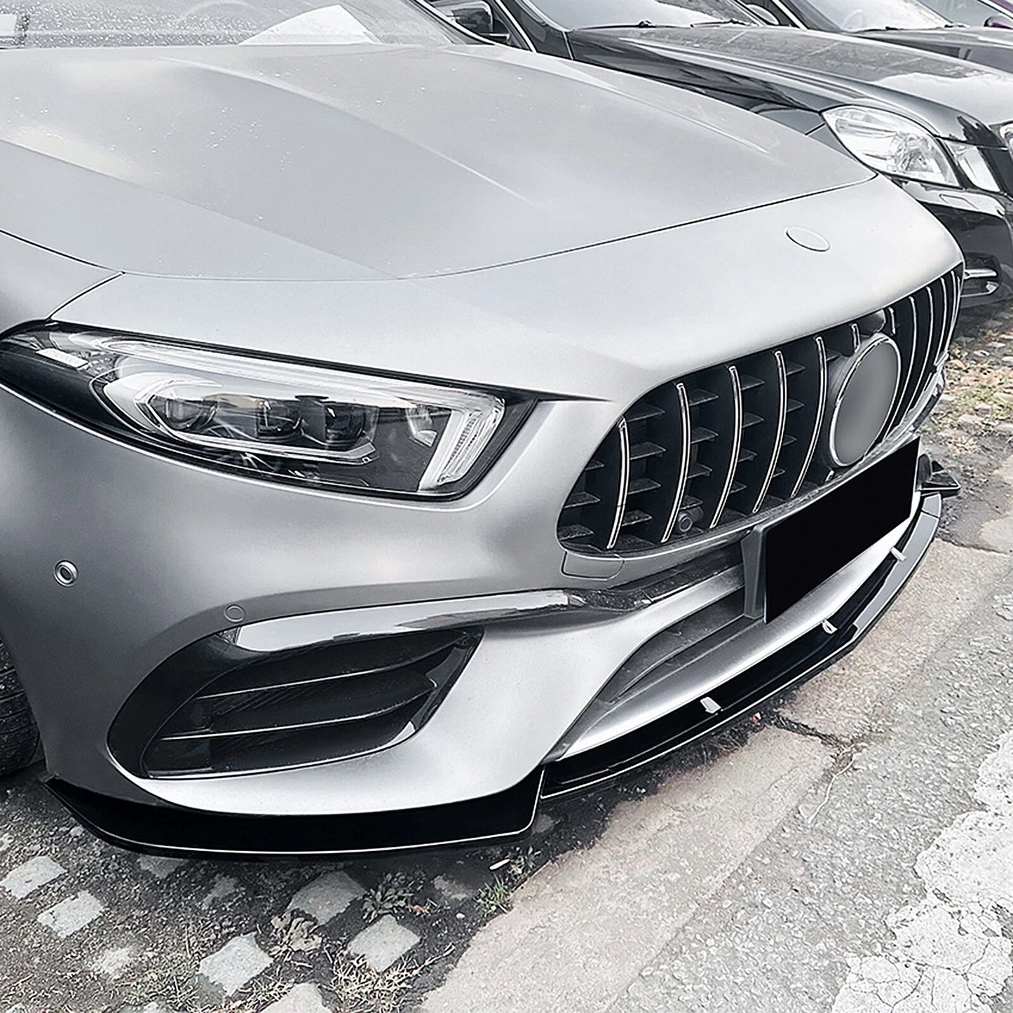 Front Spoiler Lip Splitter for Benz W177 A45 A45S (2019-2023)
