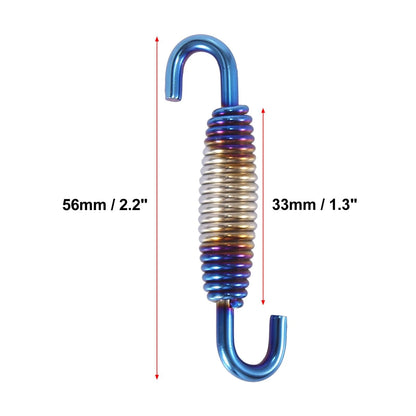 Exhaust Pipe Spring with Hooks 33mm 1.3" for Make Model