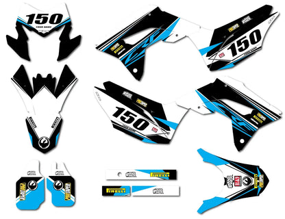 CRF 150 L Sticker Kit Decals for Honda CRF150L (2019-2022)
