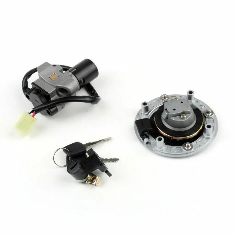 Ignition Lock & Fuel Gas Cap Key Set for Suzuki GS500 GSX400 (1989-2000)