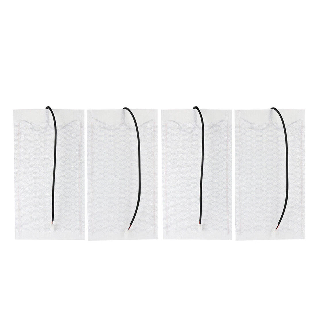 Universal 12V Carbon Fiber Heated Seat Pads  Dual Control Set