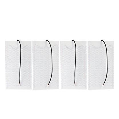 Universal 12V Carbon Fiber Heated Seat Pads  Dual Control Set