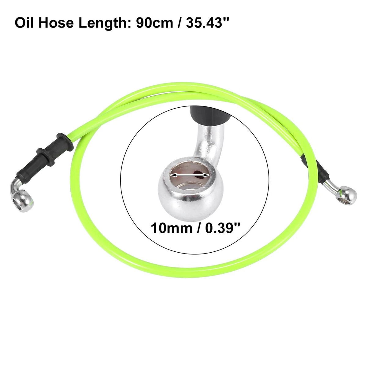 Universal 90cm Motorcycle Brake Clutch Oil Hose Line Pipe Hydraulic