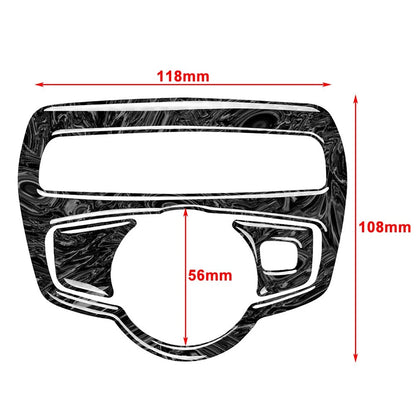 3 x Marbling Headlight Switch Cover Trim for Mercedes-Benz GLC C-Class (15-20)
