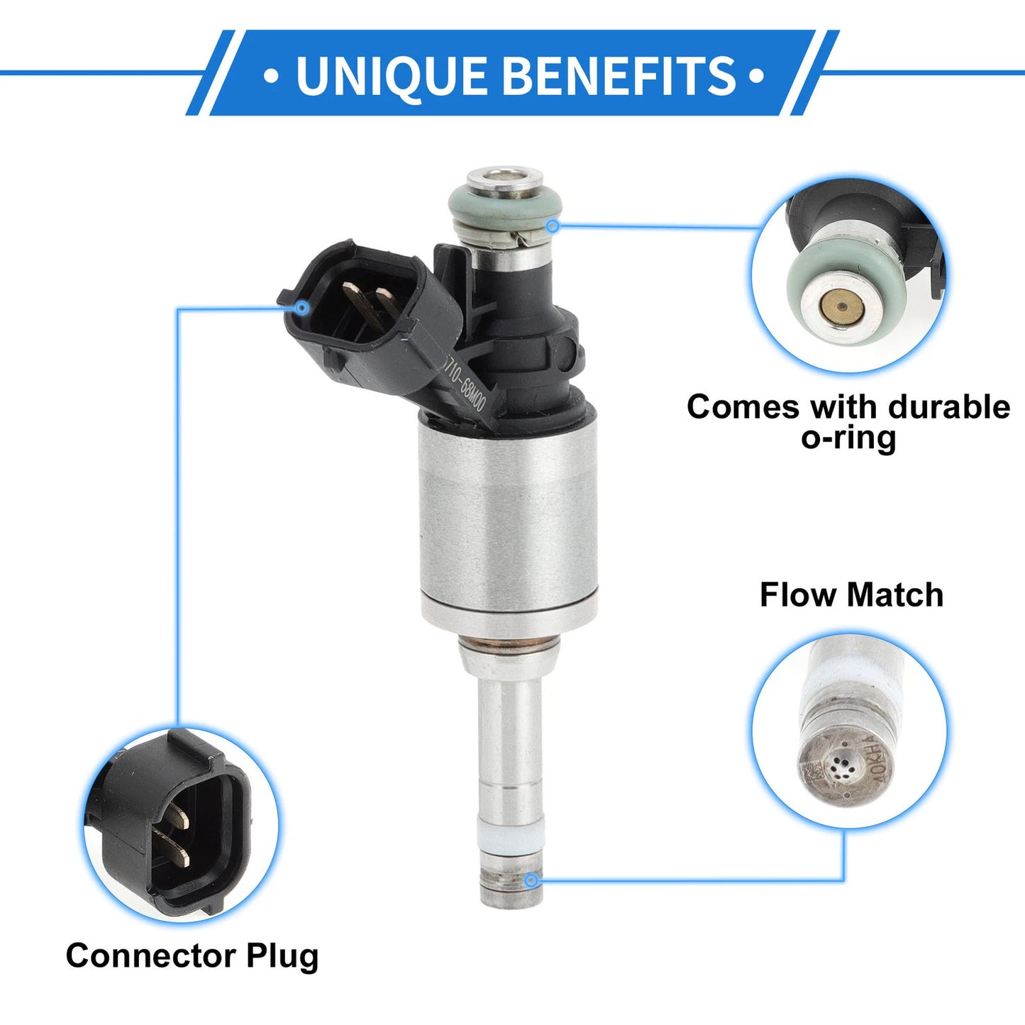 Fuel Injector for Suzuki Vitara LY 1.4T AllGrip (2015-2024) 1 Pc