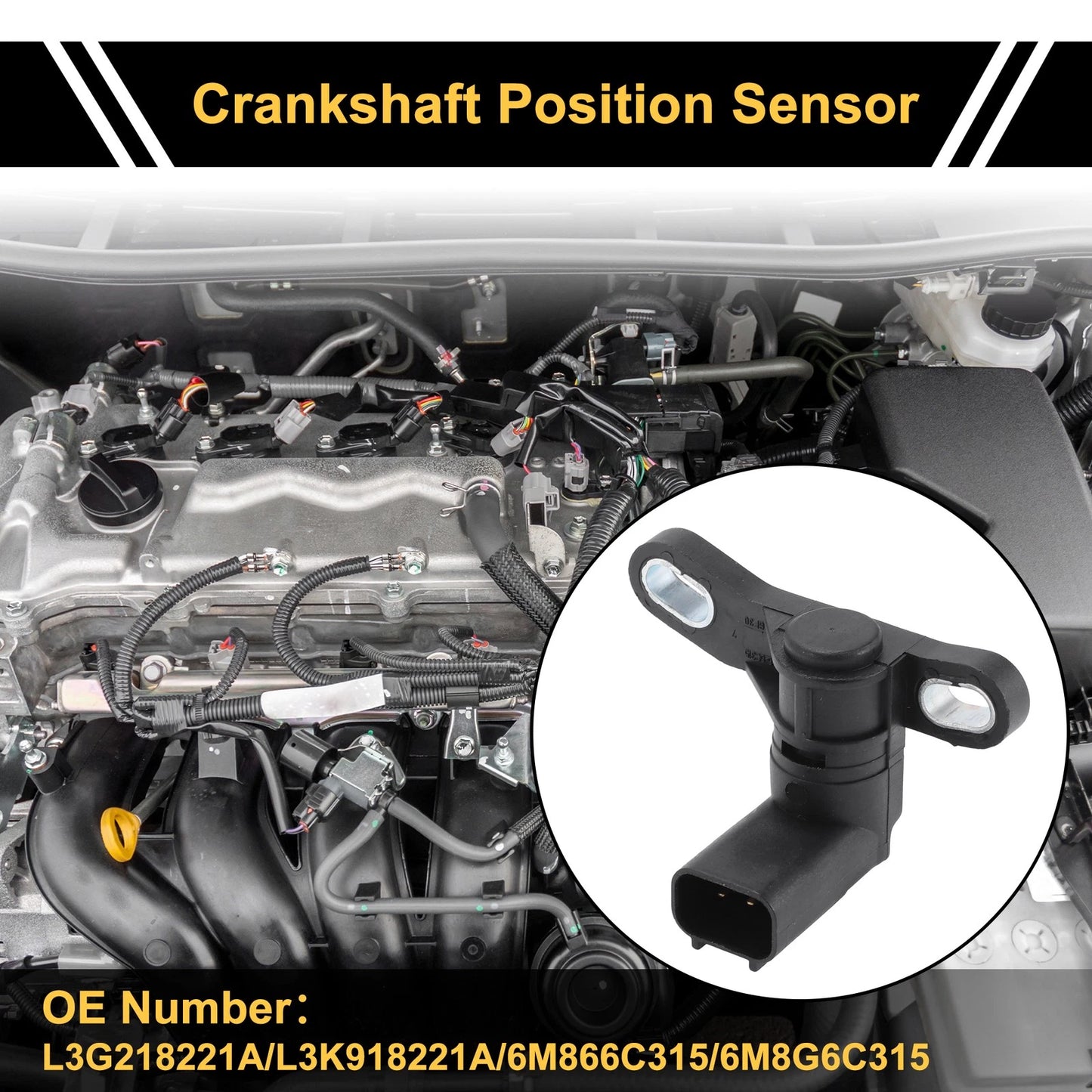 Crankshaft Position Sensor for Mazda MX-5 NC 1.8 2.0 (2005-2014)