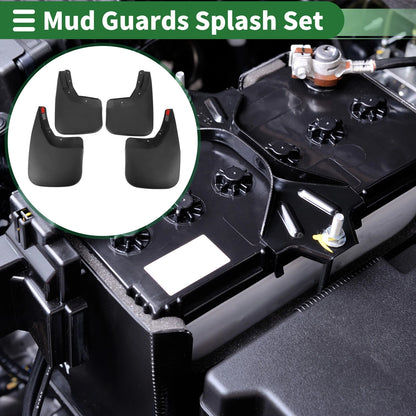 Mud Flaps Splash Guards for Chevrolet Silverado (2014-2018)