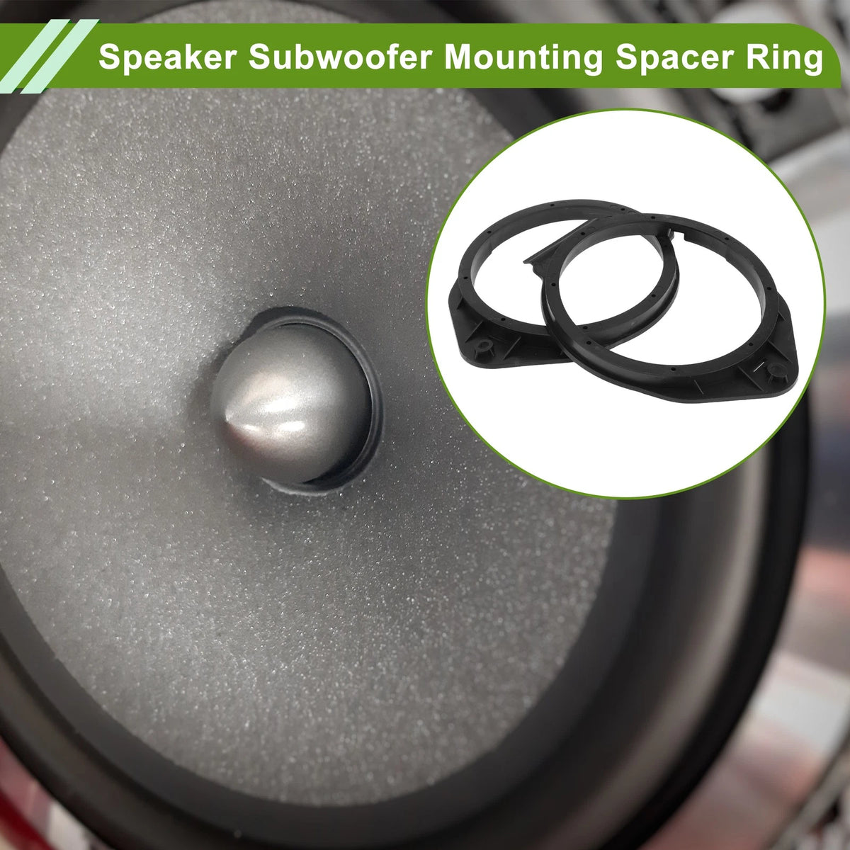 3 x Speaker Spacer Ring Tweeter Speaker Spacer Adapter 6.5" for Chevrolet Cruze